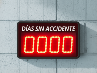 Reloj electronico de leds